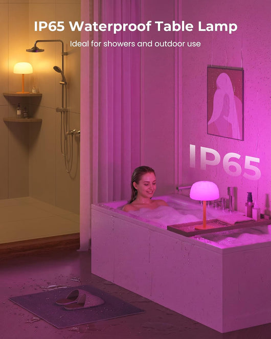 Premium Waterproof Cordless Shower Light
